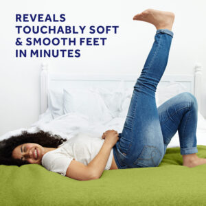 image of reveals touchably soft and smooth feet in minutes