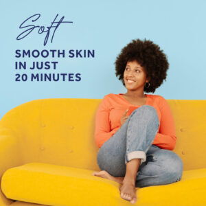 image of soft smooth skin in just 25 minutes