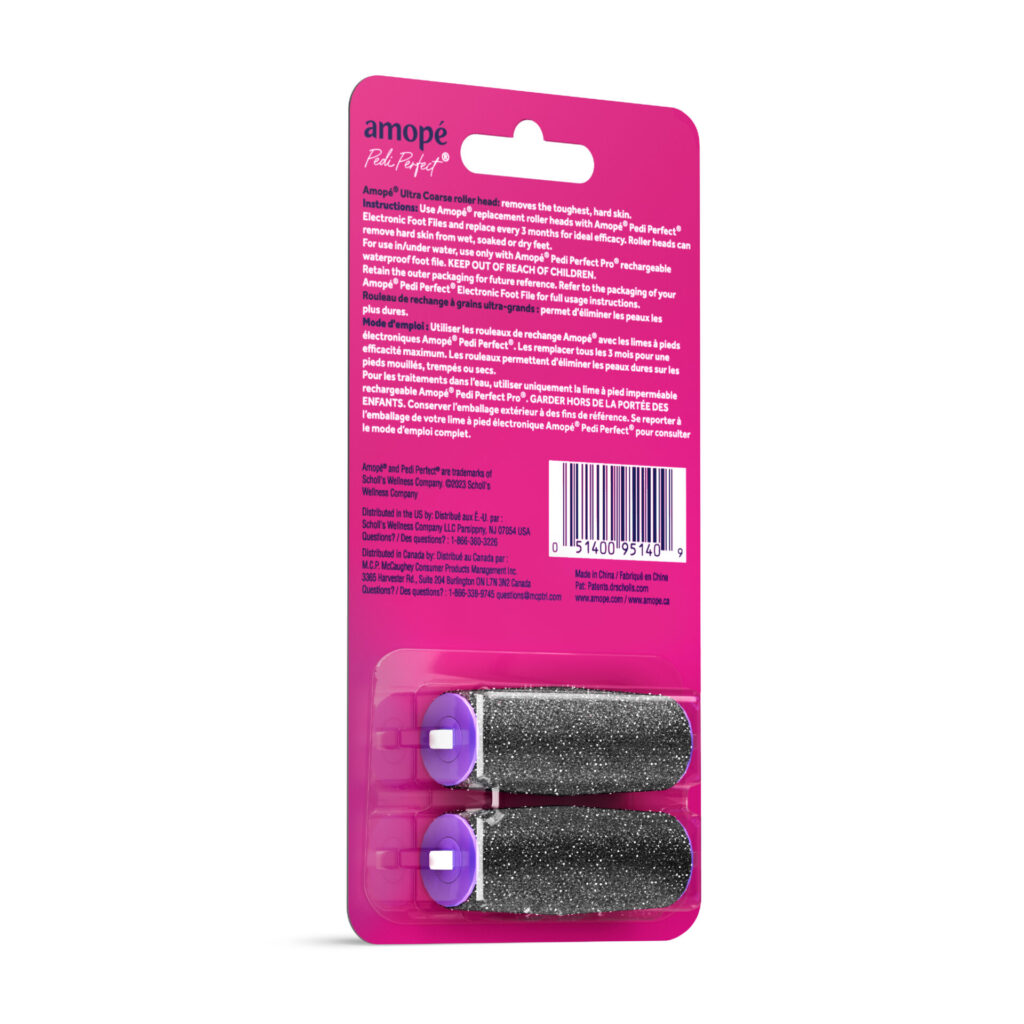 Amope® Pedi Perfect® Electronic Foot File Refills Ultra Coarse Amope US