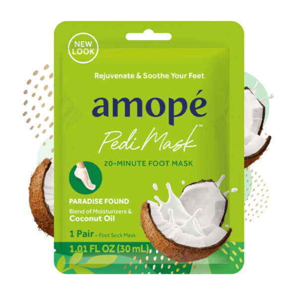 image of amope pedi mask in coconut