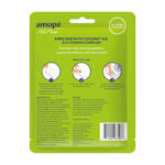image of amope pedi mask in coconut back of packaging