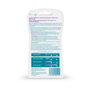 Amope pedi perfect ultra coarse replacement roller heads package (back)