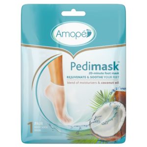 image of coconut oil mask in packaging