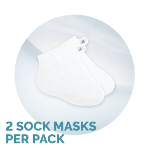 Image of 2 sock masks per package