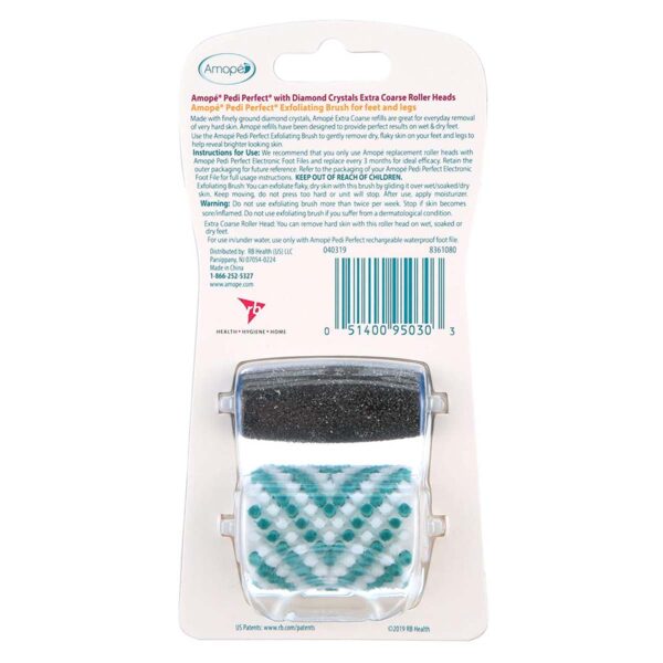 Amopé® Pedi Perfect™ Electronic Foot File Refills, Mixed Refills with