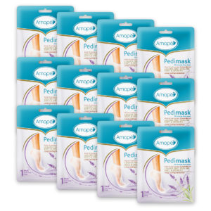image of 12-pack of Lavender Oil Foot Masks