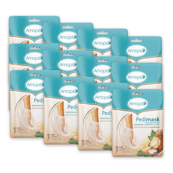 image of 12-pack of Macadamia Oil Foot Masks