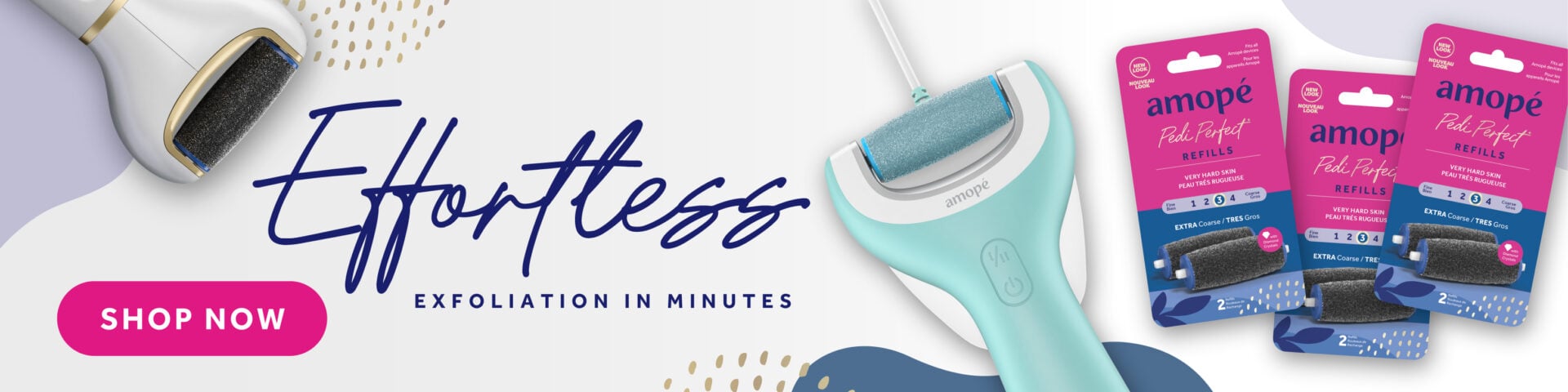 Amopé® Pedi Perfect® Electronic Foot File