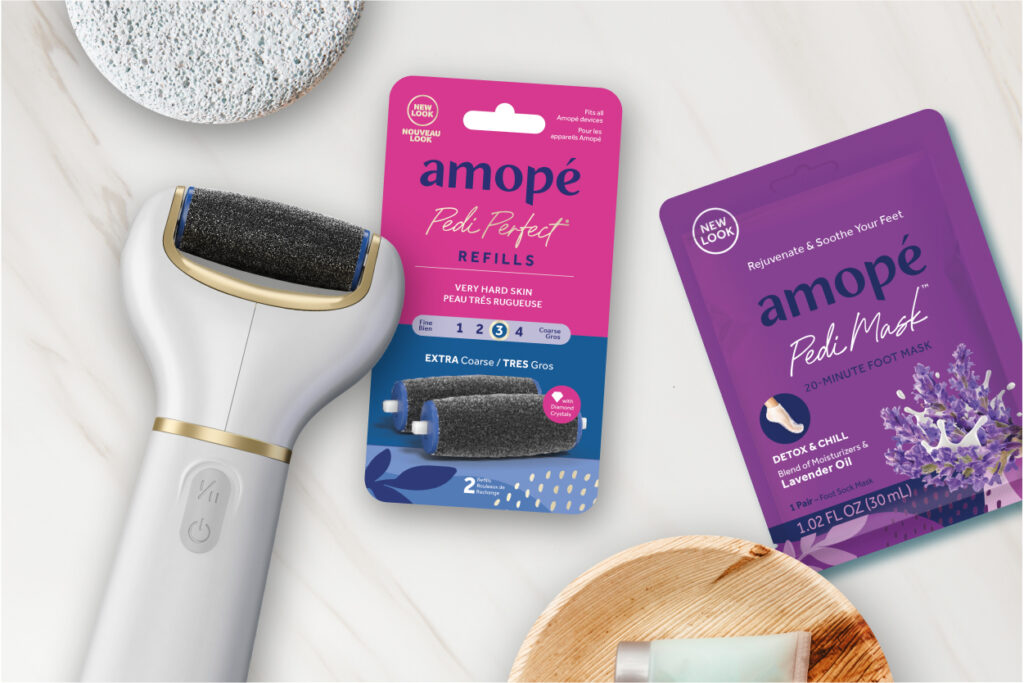 Amope Foot Care: Top Electronic Foot File for at home pedicure - Amope US