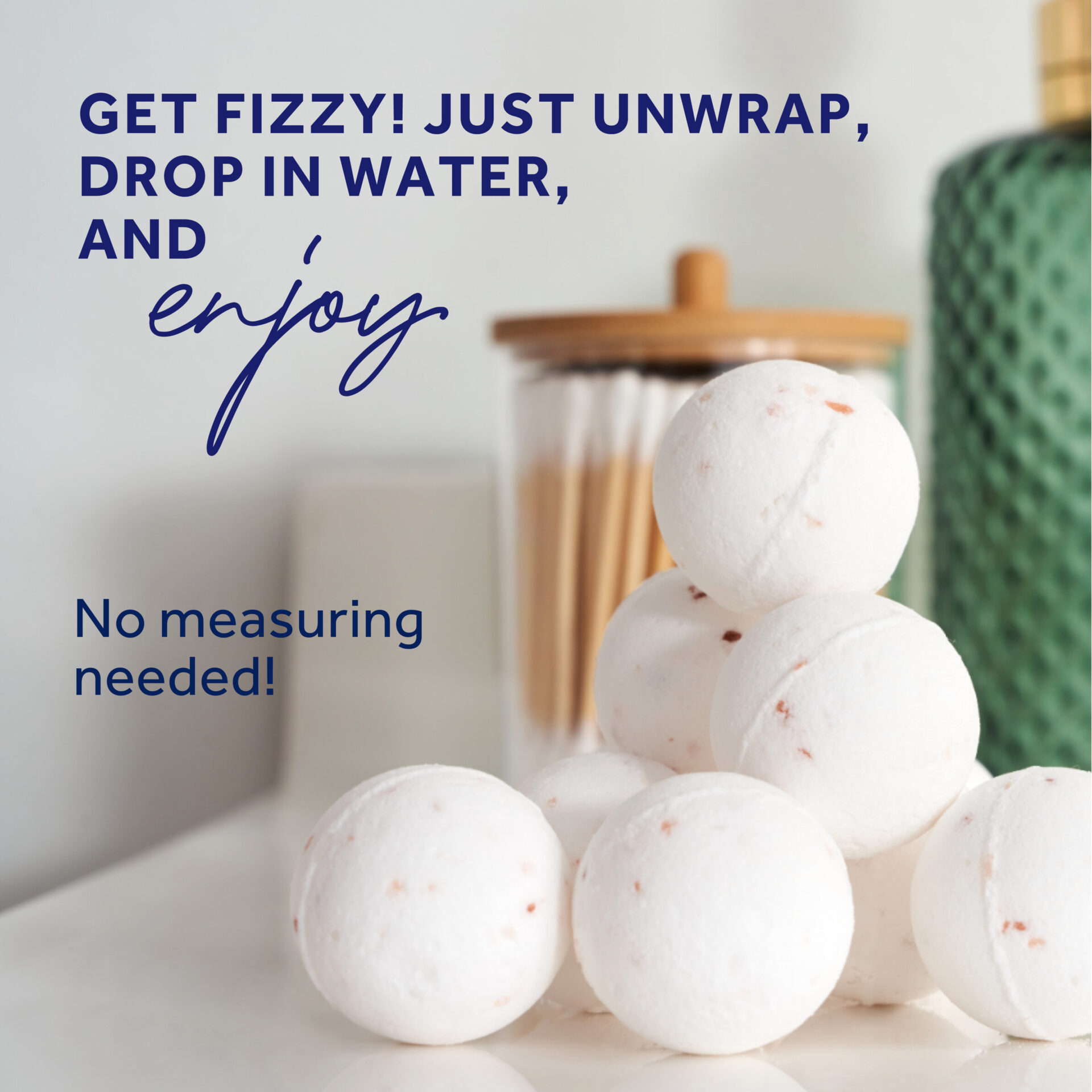 image of get fizzy! just unwrap, drop in water and enjoy